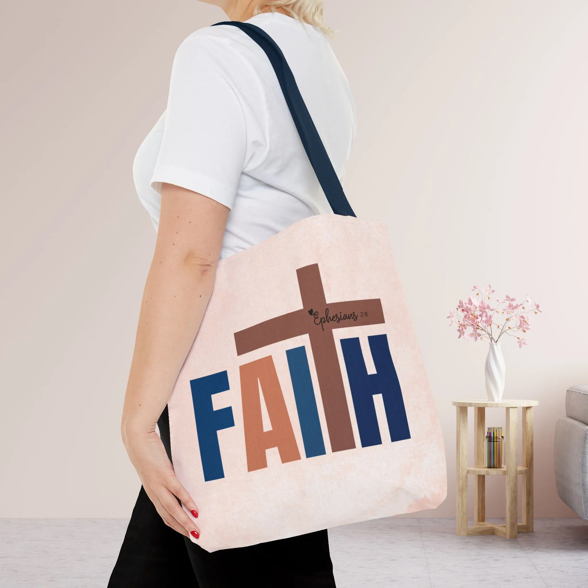 Faith Tote Bag - Christian Tote Bag