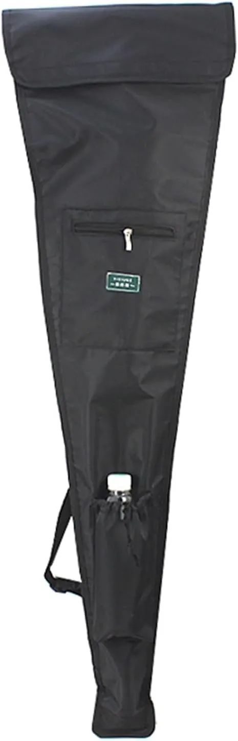 Fencing Bag for Equipment, Fencing Storage Bag for Epee and Foil Equipment, Portable Universal Sword Bag Backpack with Shoulder Strap(Black)
