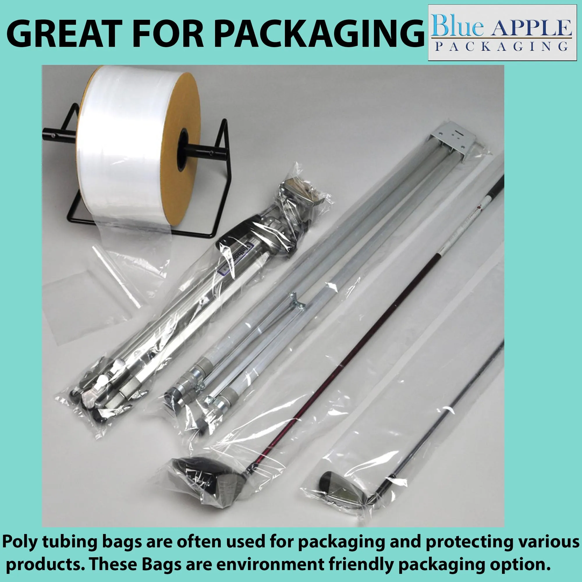Food Grade Poly Tubing Roll Bags 3Mil 13x1450ft- Impulse Heat Sealer