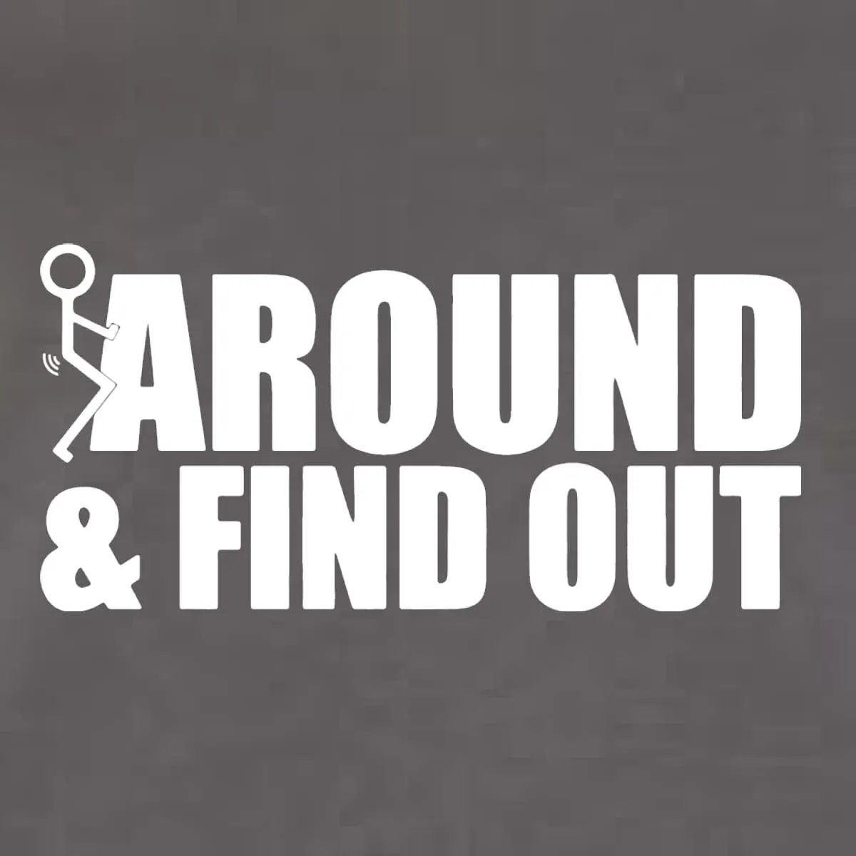 Fuck Around and Find Out Sexual Joke R-Rated Humor Ladies Racerback Tank Top