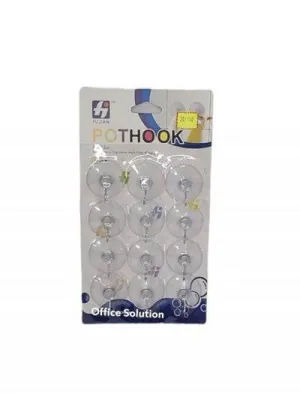 Fujian Pothook 12pcs Hook Transparent