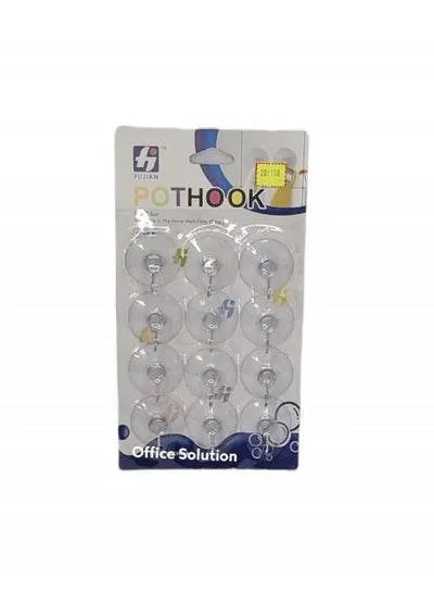 Fujian Pothook 12pcs Hook Transparent