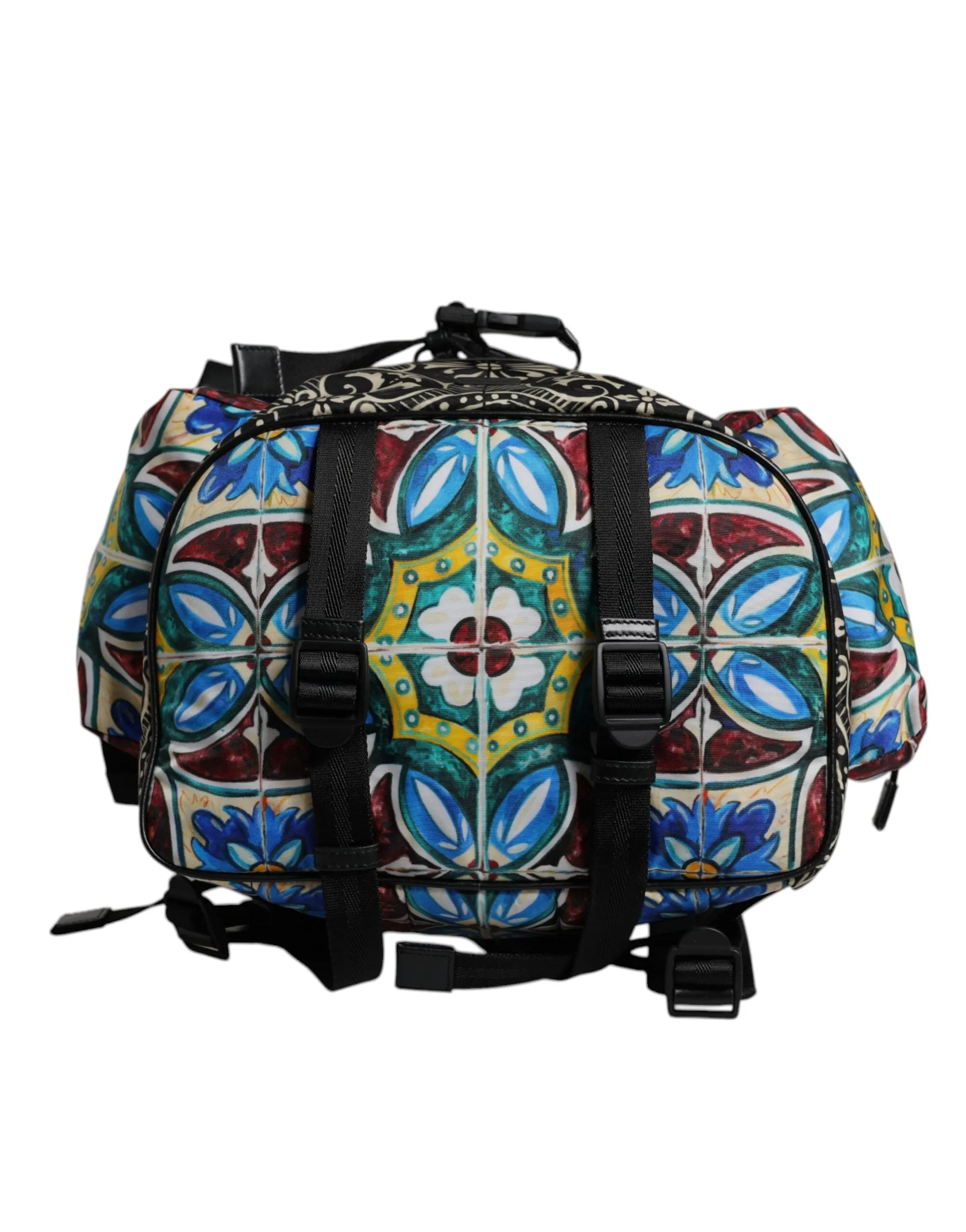 Fully integrated Multicolor Bag Seamless support Backpack Maiolica Gabbana Print Nylon & Dolce