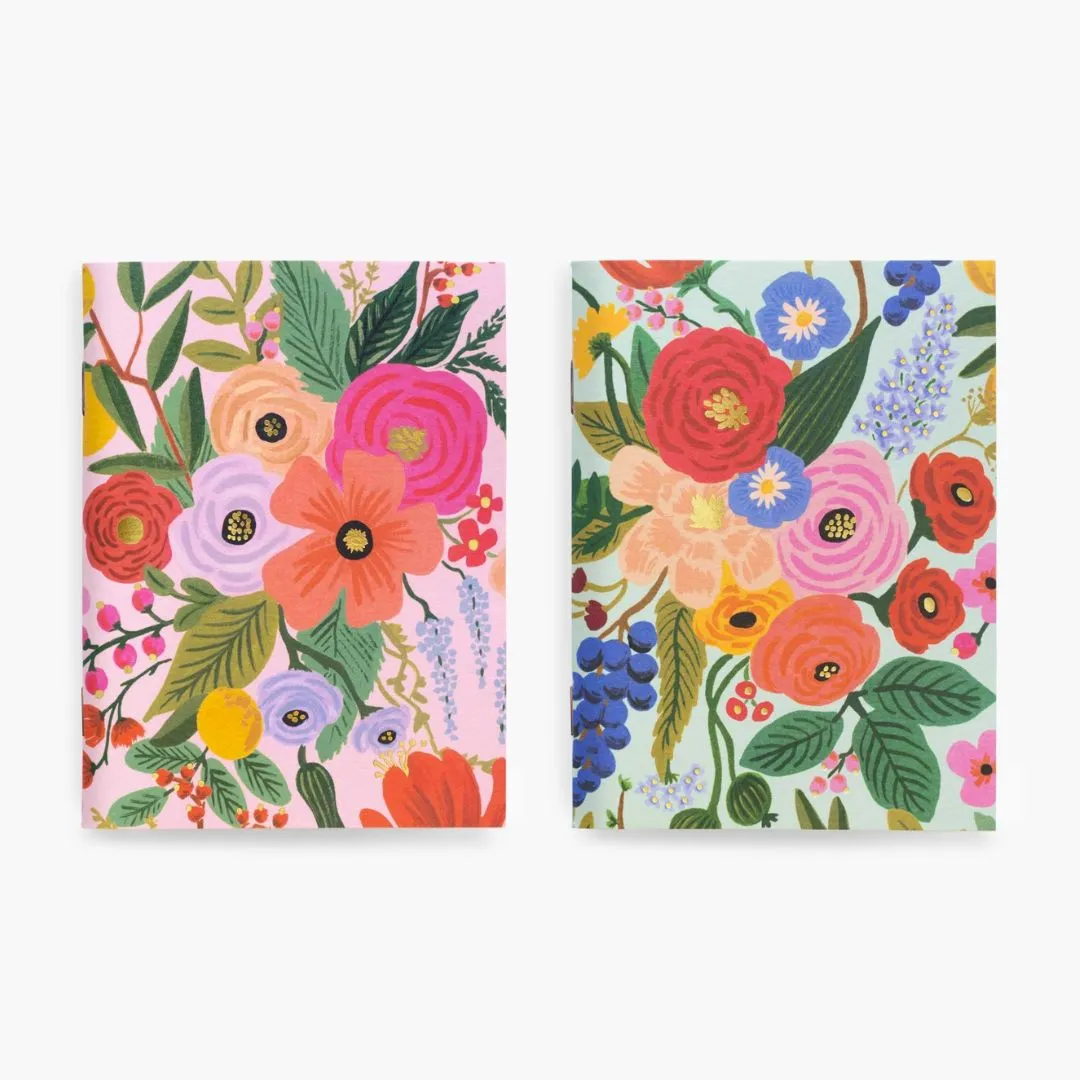 Garden Party Pocket Notebooks (Pair of 2)