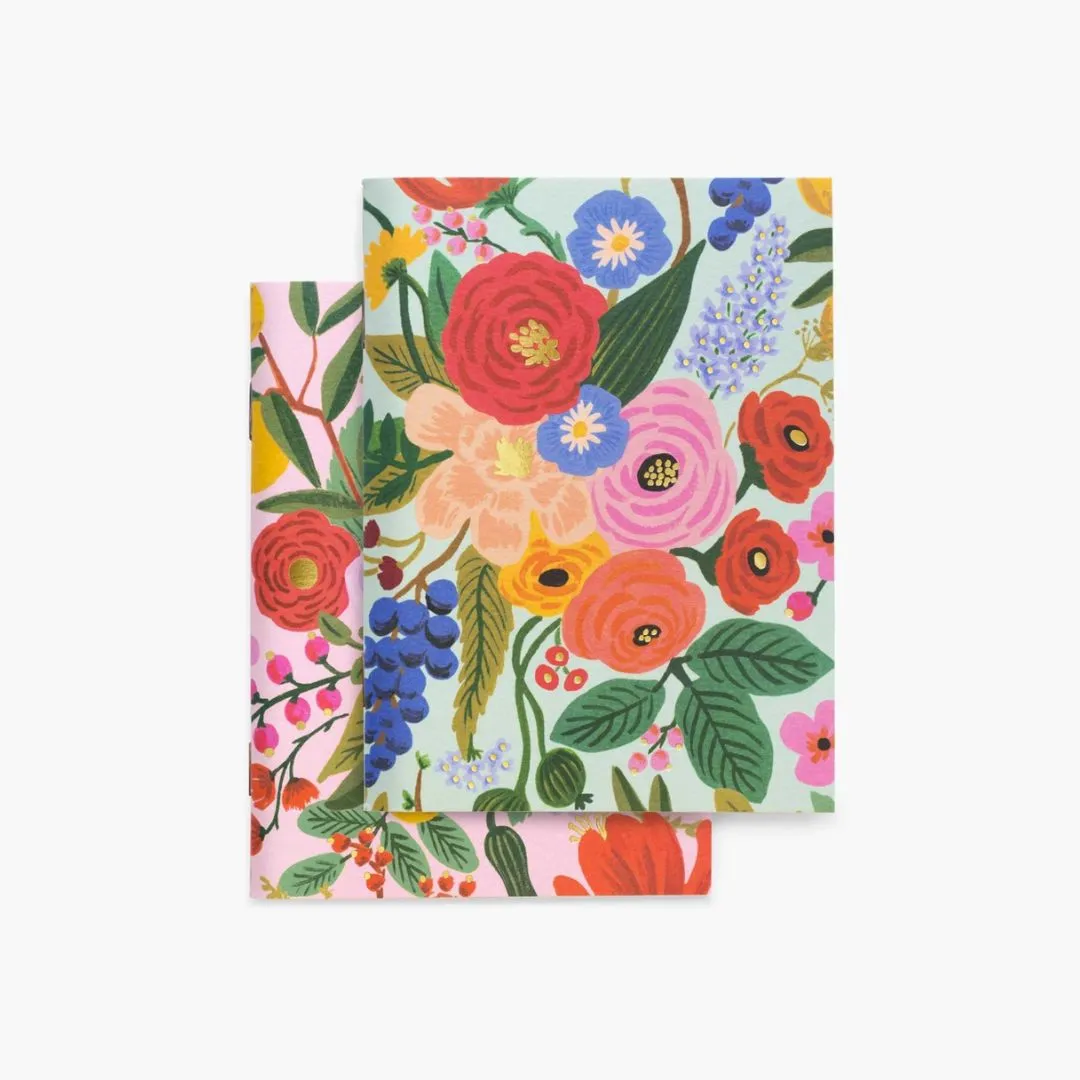 Garden Party Pocket Notebooks (Pair of 2)