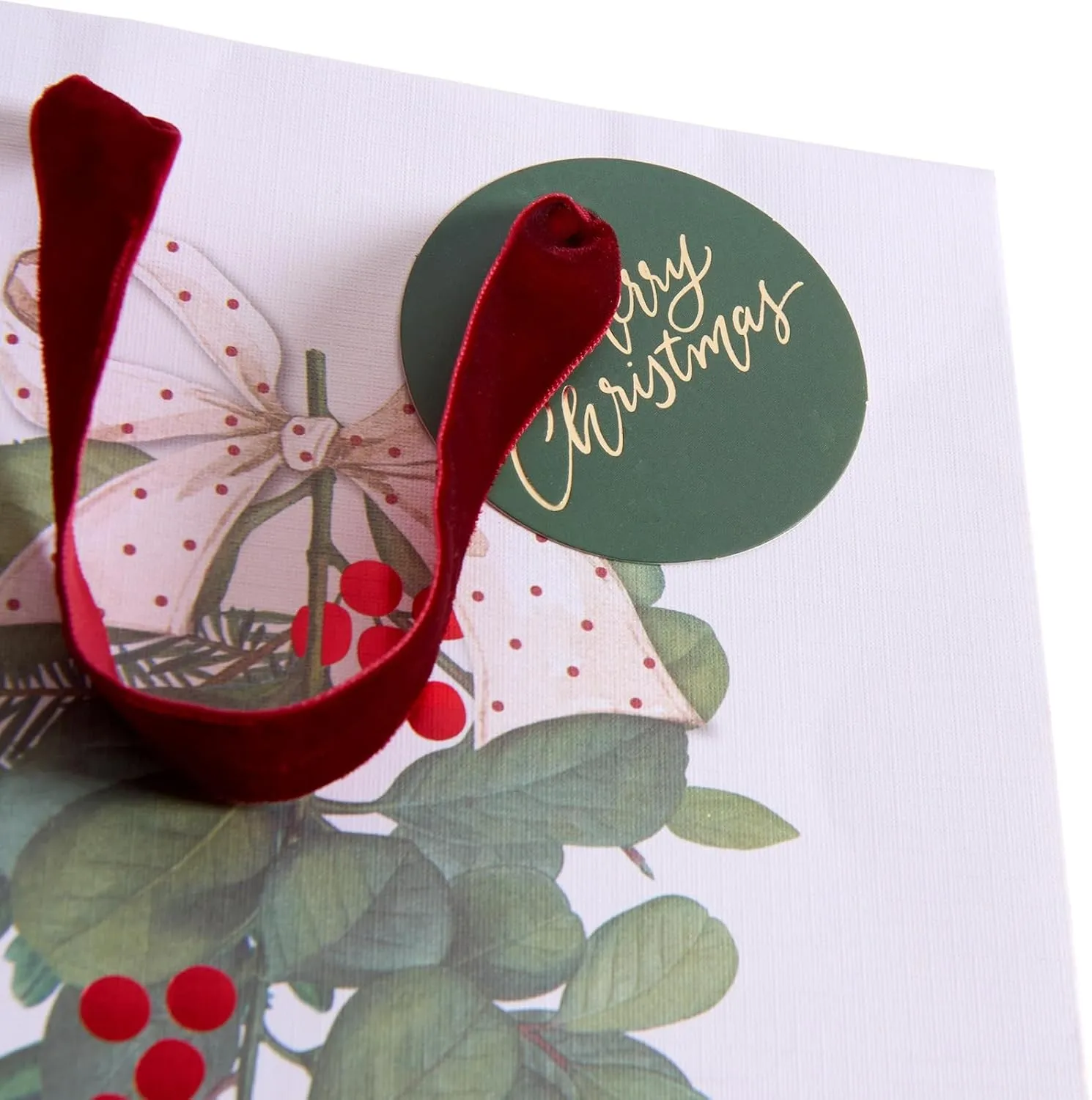 Gartner Studios Premium Christmas Gift Bags, 8 Count of Various Sizes and Designs, Elegant Gold Foil Details, and Coordinating Inside Pattern, Perfect Christmas Bags for Gifts, Holiday Gift Bags for Festive Occasions