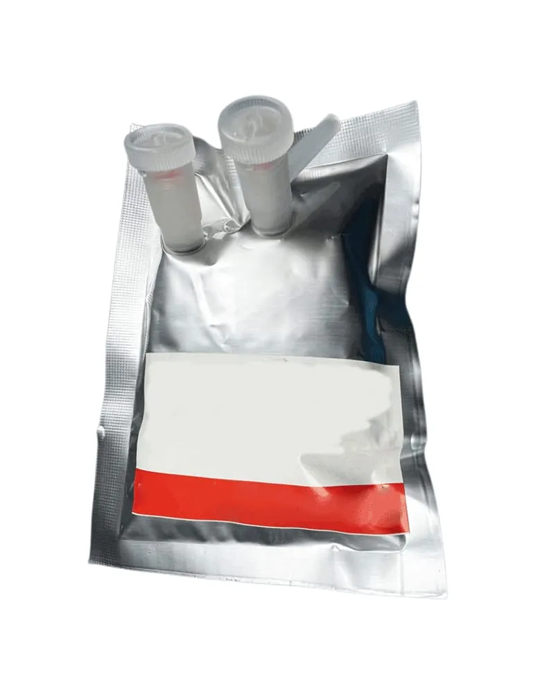 Gas Sampling Bags with Single/Double Valve, 30mL~500mL, PTFE Aluminum Foil Air Bag, Gas Collection and Storage Bag, Keep Gas Away from Light - 5Pcs (100ml, Single Valve)