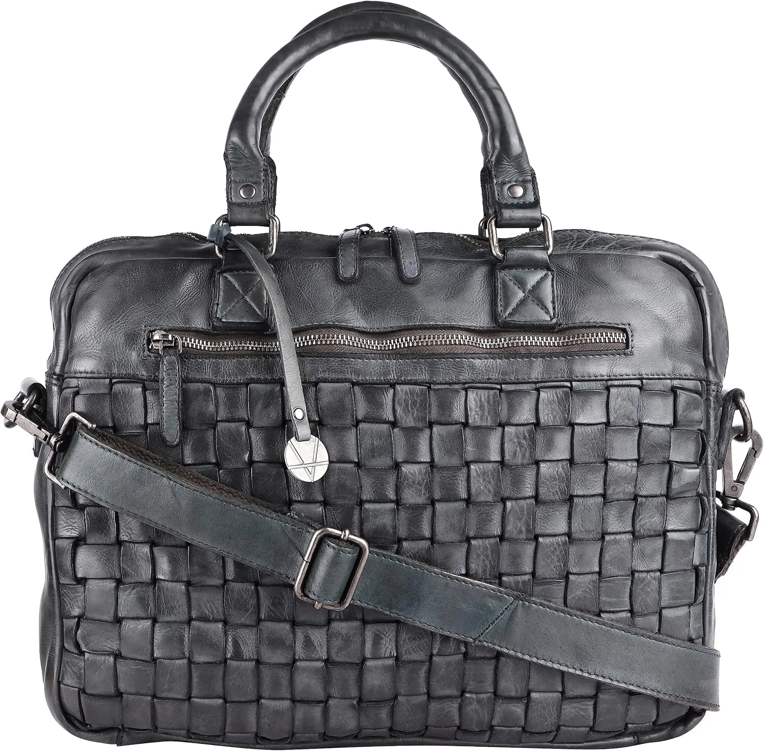 Genuine Leather Laptop Bag For Men 15 Inch, Messenger Bag For Women