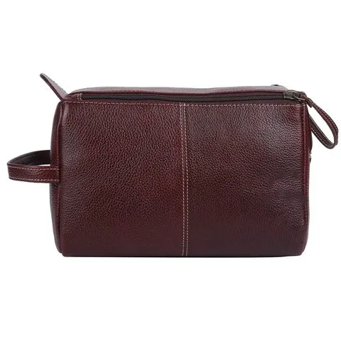 Genuine Leather Unisex Toiletry Dopp Kitt