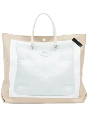 Glam Slam trompe l'oeil-print tote bag