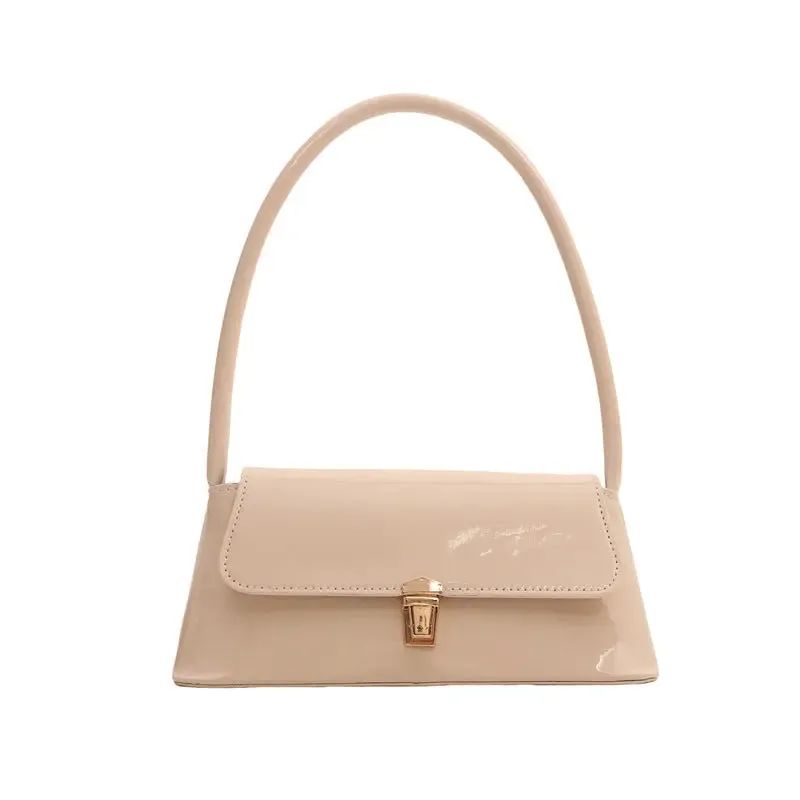 Glossy Underarm Shoulder Bags
