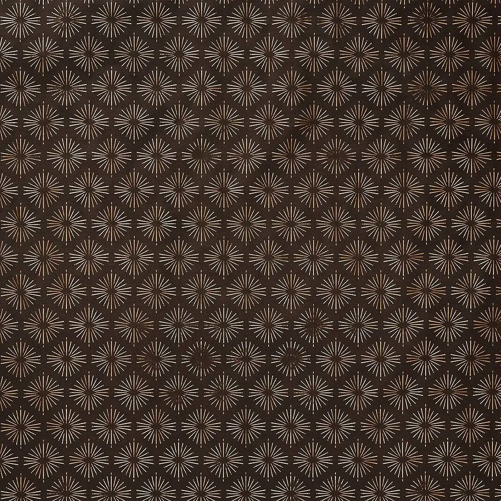 Gold Starburst Stone Wrapping Paper
