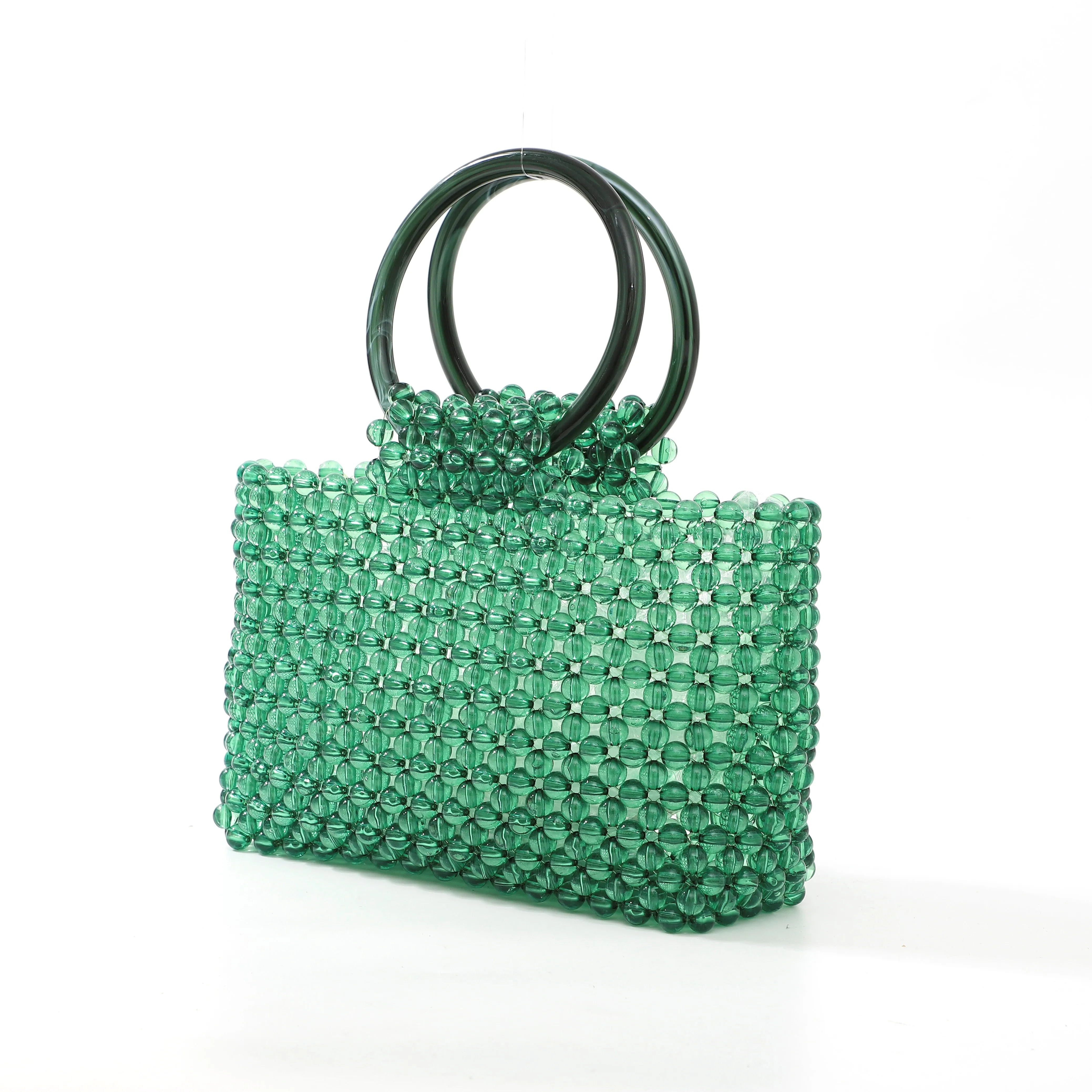 Green Transparent Tote