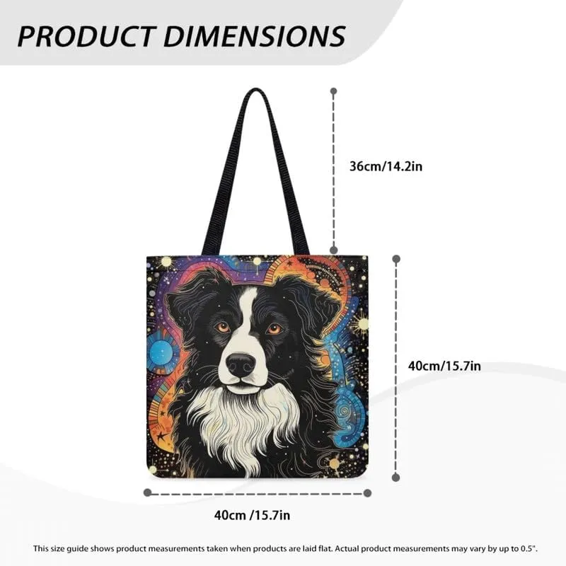 Halloween Pumpkin Reusable Canvas Tote Bag Bloodstained Bat College Cloth Book Bags Maple Leaf Grocery Shopping Bag
