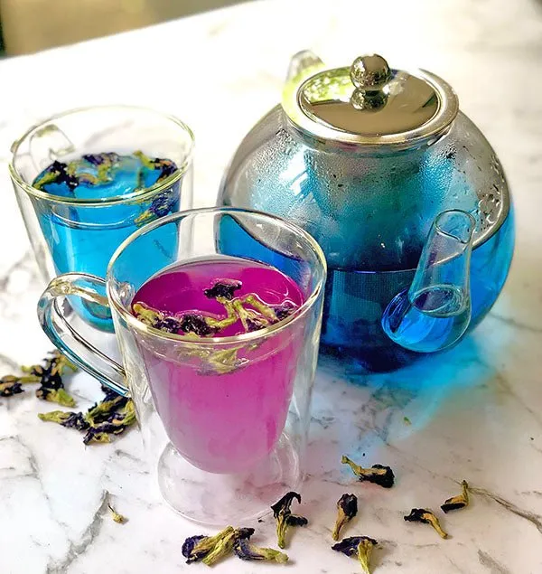 Heart-Tee Blue Tea