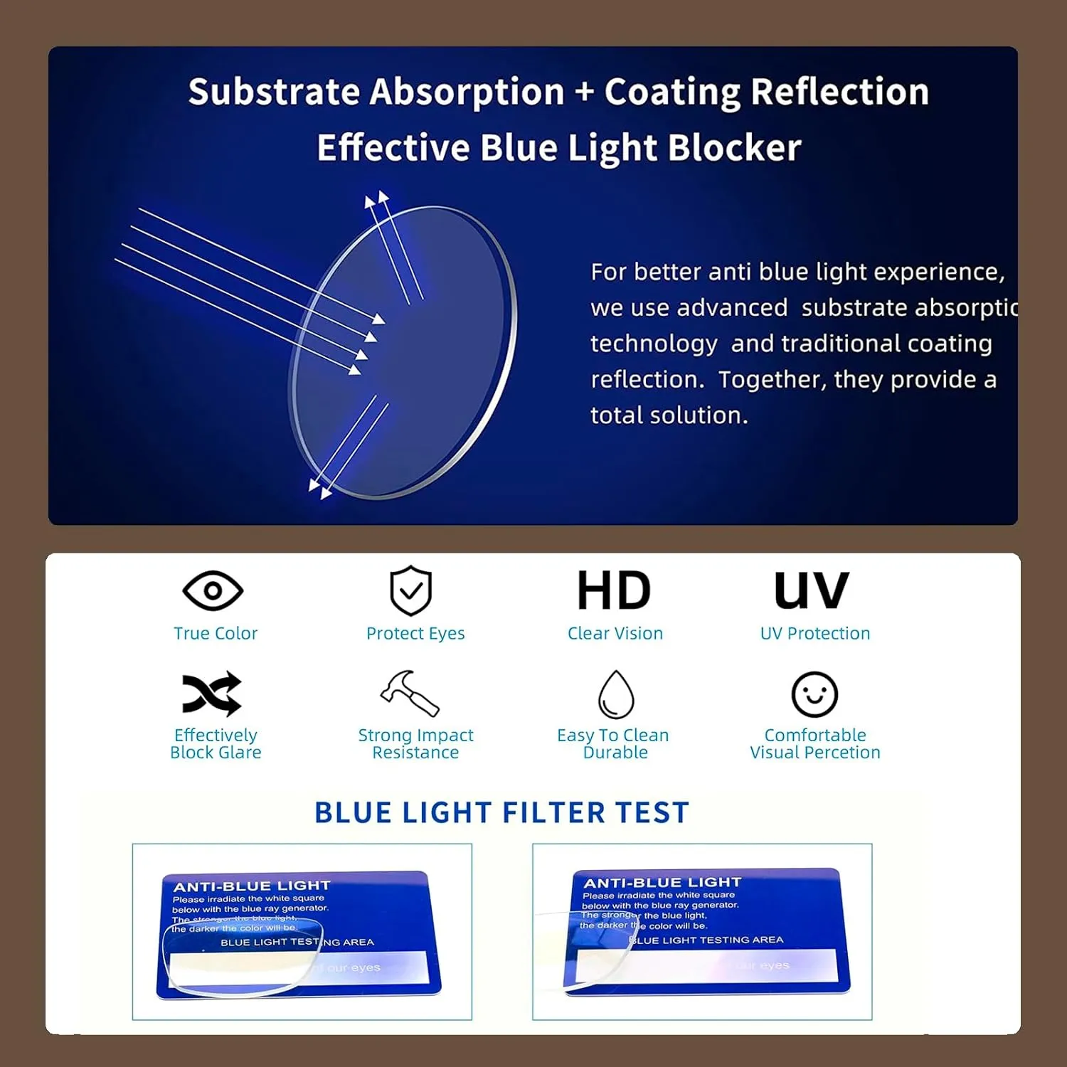 Henotin 5-Pack Blue Light Blocking Reading Glasses Women Men,Spring Hinge Computer Readers,Anti UV Ray Square Nerd Eyeglasses (Mixed Color-D, 1.25)