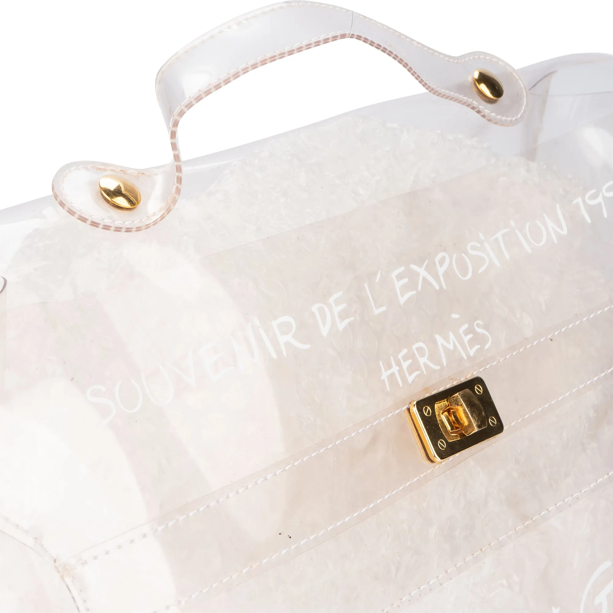 Hermès Transparent Souvenir 1997 Kelly Handbag