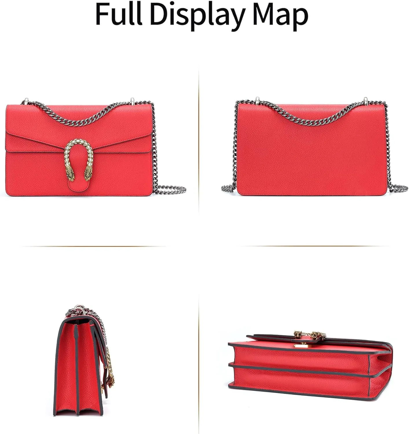 High-End Genuine Leather Shoulder Bag for Women, Stylish Handbag for Ladies, Refined Tote Purse, Crossbody Bag