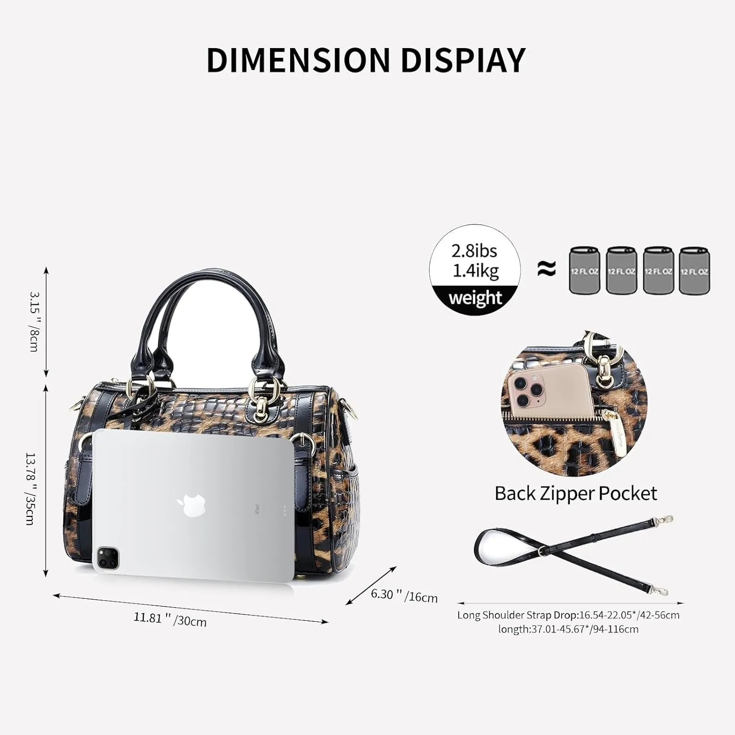 High-End Genuine Leather Shoulder Bag for Women, Stylish Handbag for Ladies, Refined Tote Purse, Crossbody Bag