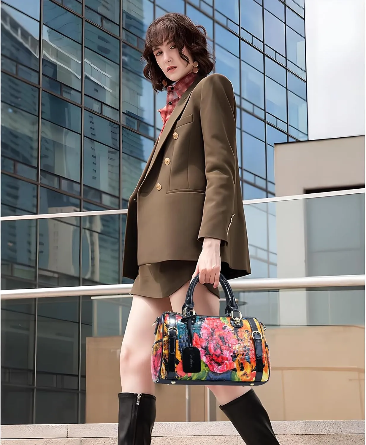 High-End Genuine Leather Shoulder Bag for Women, Stylish Handbag for Ladies, Refined Tote Purse, Crossbody Bag