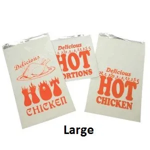 Hot Food Foil Bags