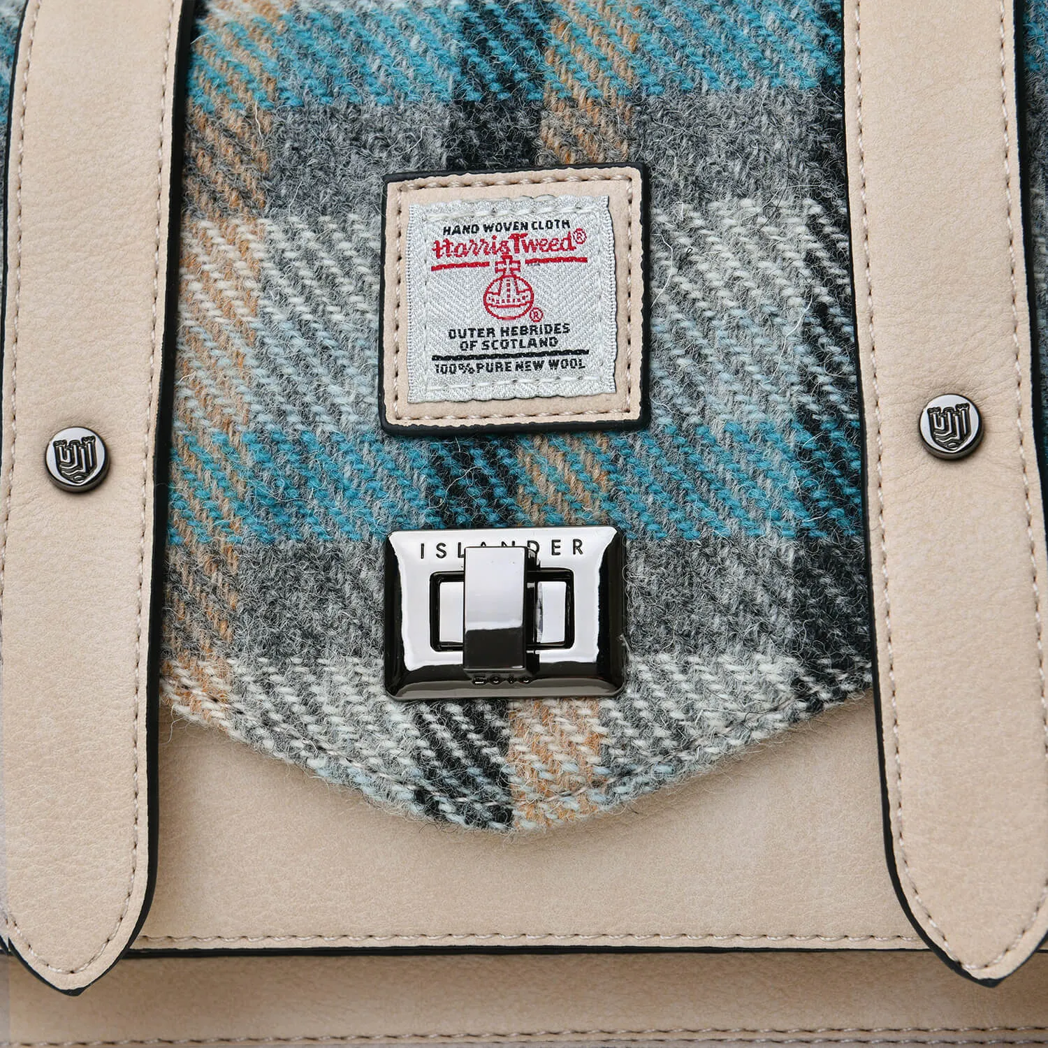 Islander Tartan Satchels with Harris Tweed®