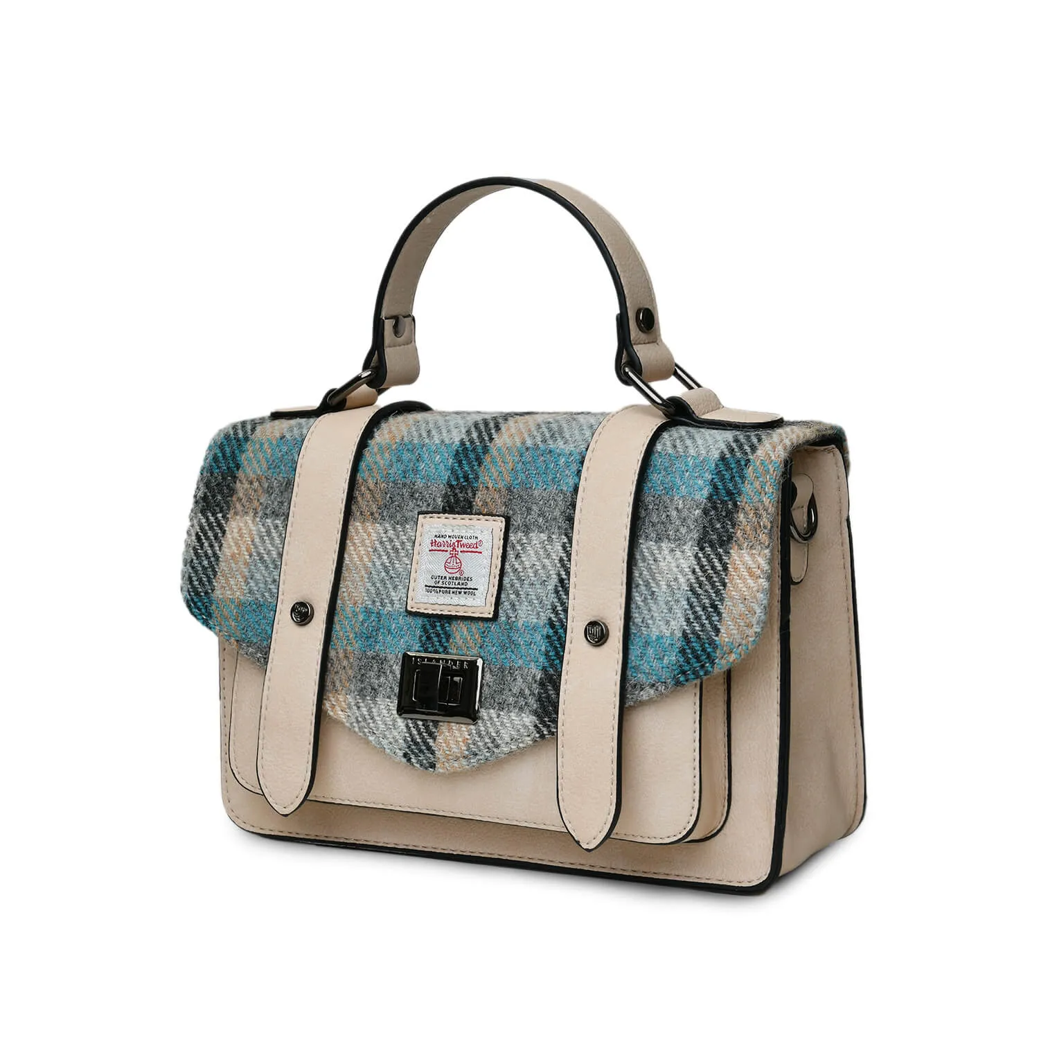 Islander Tartan Satchels with Harris Tweed®