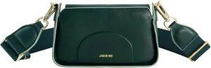 Jason Wu Women's Crossbody Bag, Leather Purse Handbag with Adjustable Strap, Jungle, One Size
