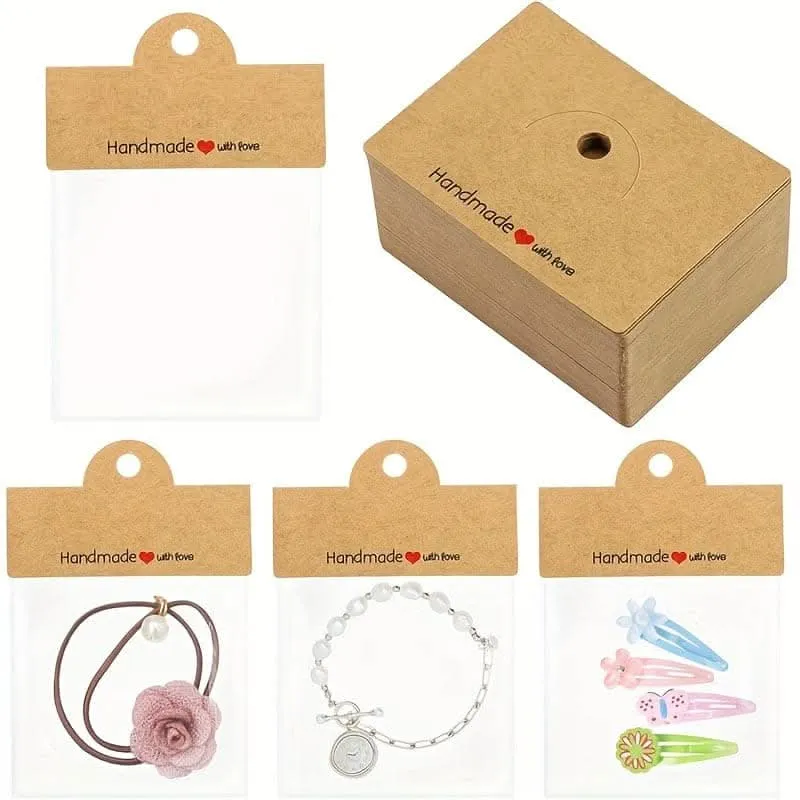 Jewelry Packaging Set -  Display Transparent Bags