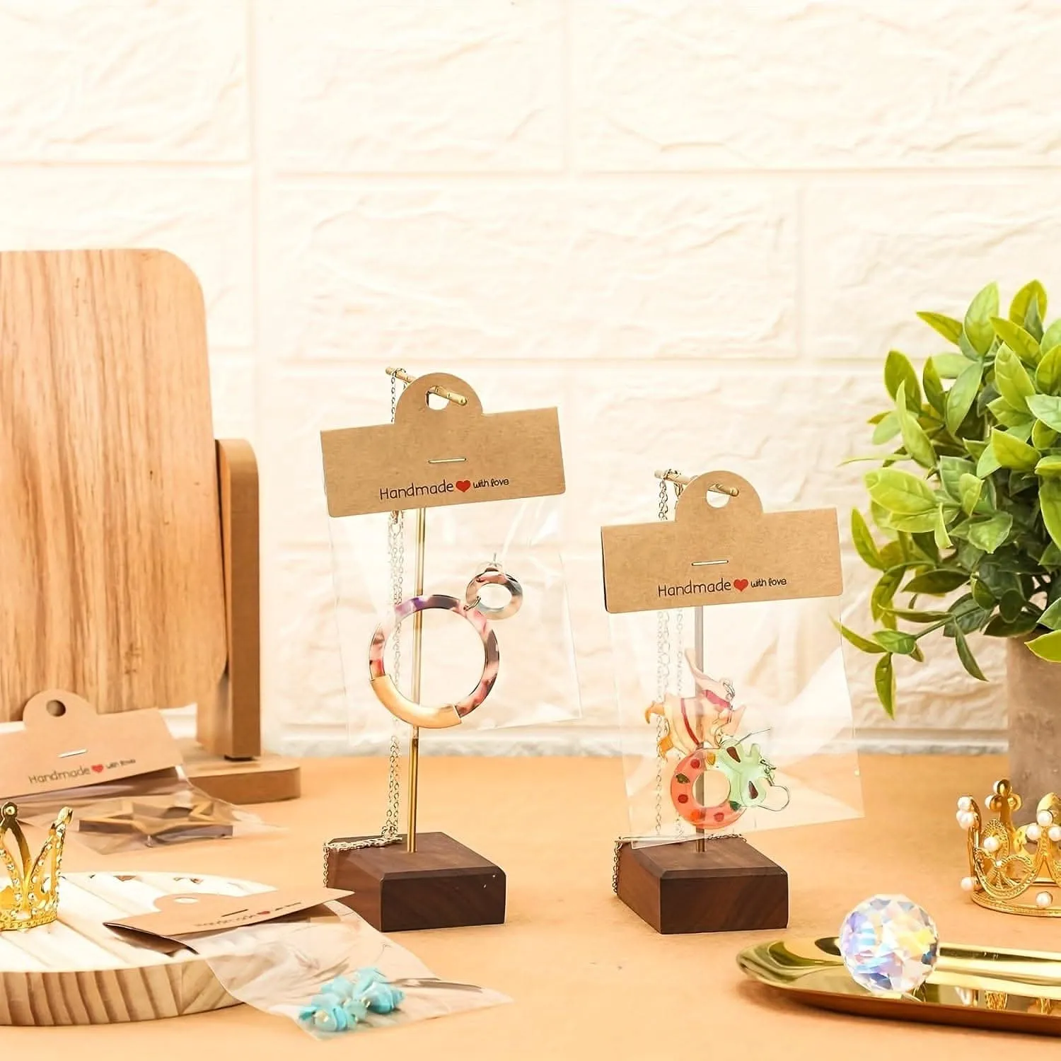 Jewelry Packaging Set -  Display Transparent Bags