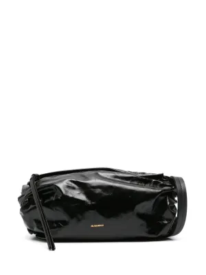 Jil Sander Capsule Patent Leather Shoulder Bag