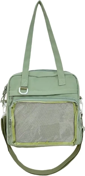 Kawaii Crossbody Shoulder Bags for Women Ita Messenger Bag Cute Transparent Ita Bag Sling Bag Japanese Anime Style Clear Bags