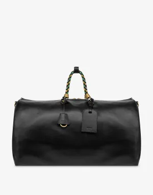 Large Braided Cord Boston Bag