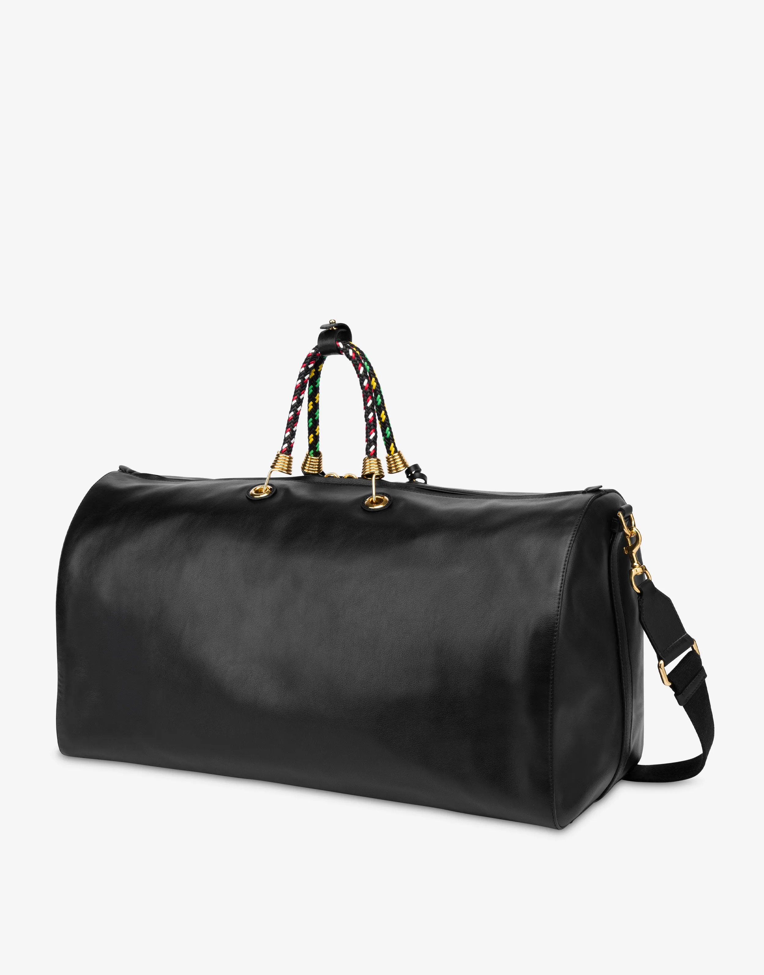 Large Braided Cord Boston Bag