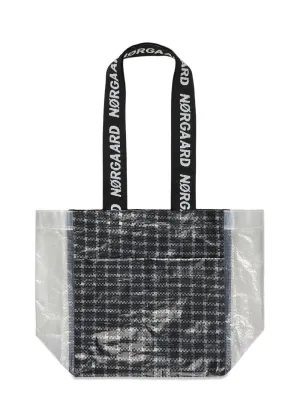 Laundrette mirca bag - Black / Transparent