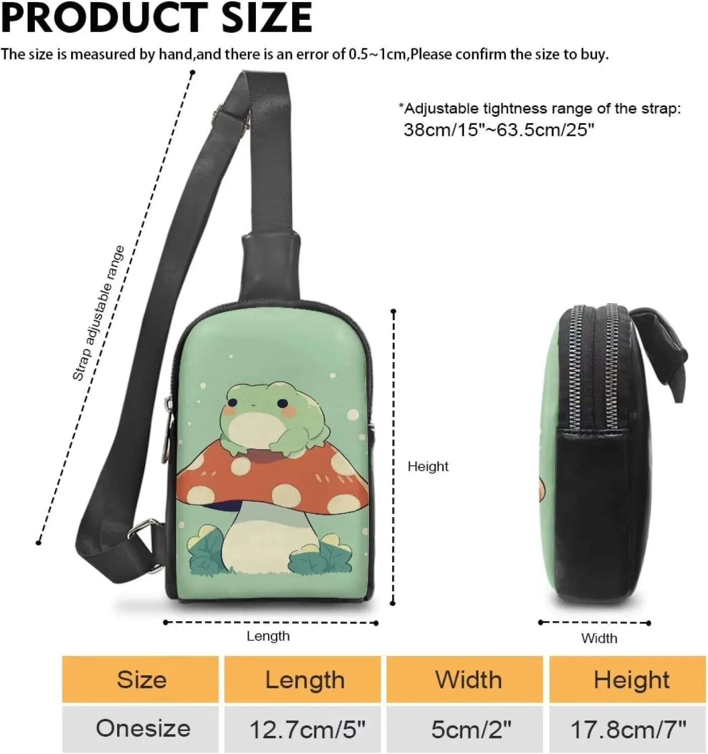 Leahter Small Sling Bag for Women,RFID Crossbody Bag Crossbody Purse for Women Gift