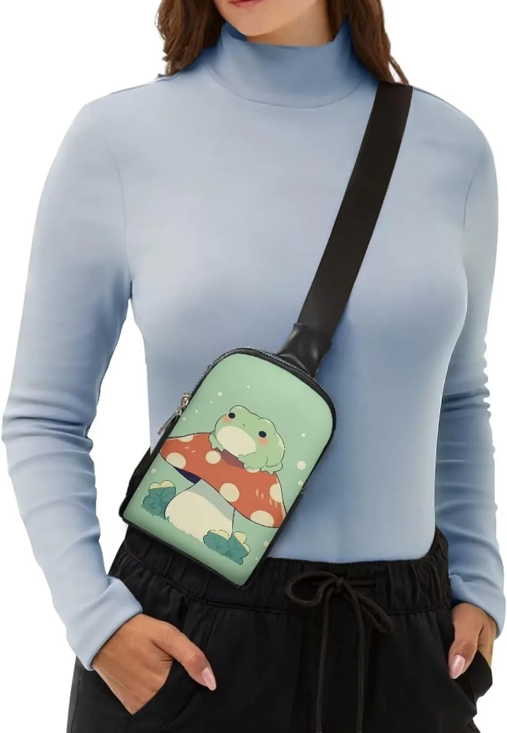Leahter Small Sling Bag for Women,RFID Crossbody Bag Crossbody Purse for Women Gift