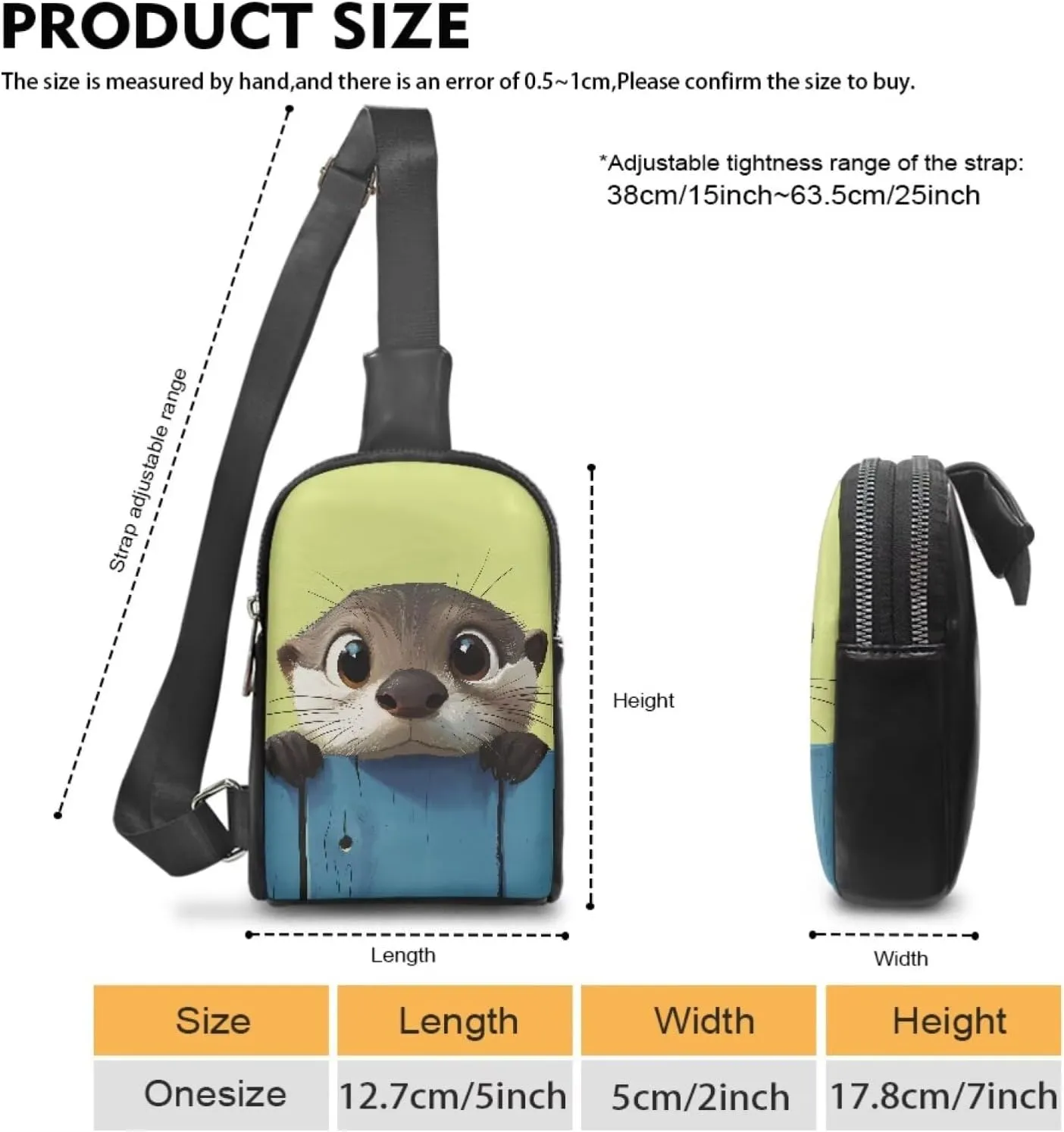 Leahter Small Sling Bag for Women,RFID Crossbody Bag Crossbody Purse for Women Gift