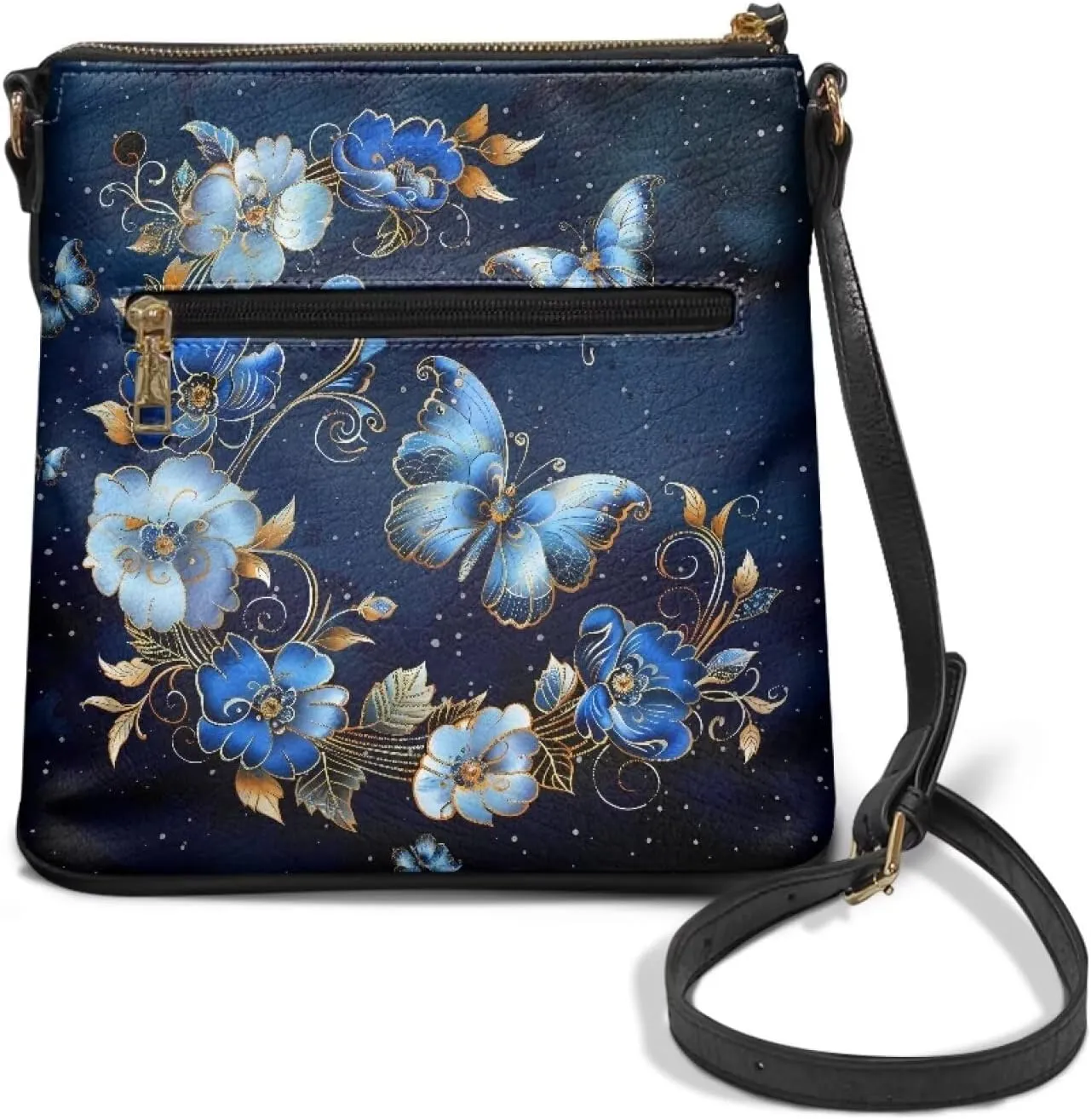 Leather Crossbody Bags for Women Travel Cell Phone Purse with Adjustable Strap Fashion Shoulder Handbag Wallet