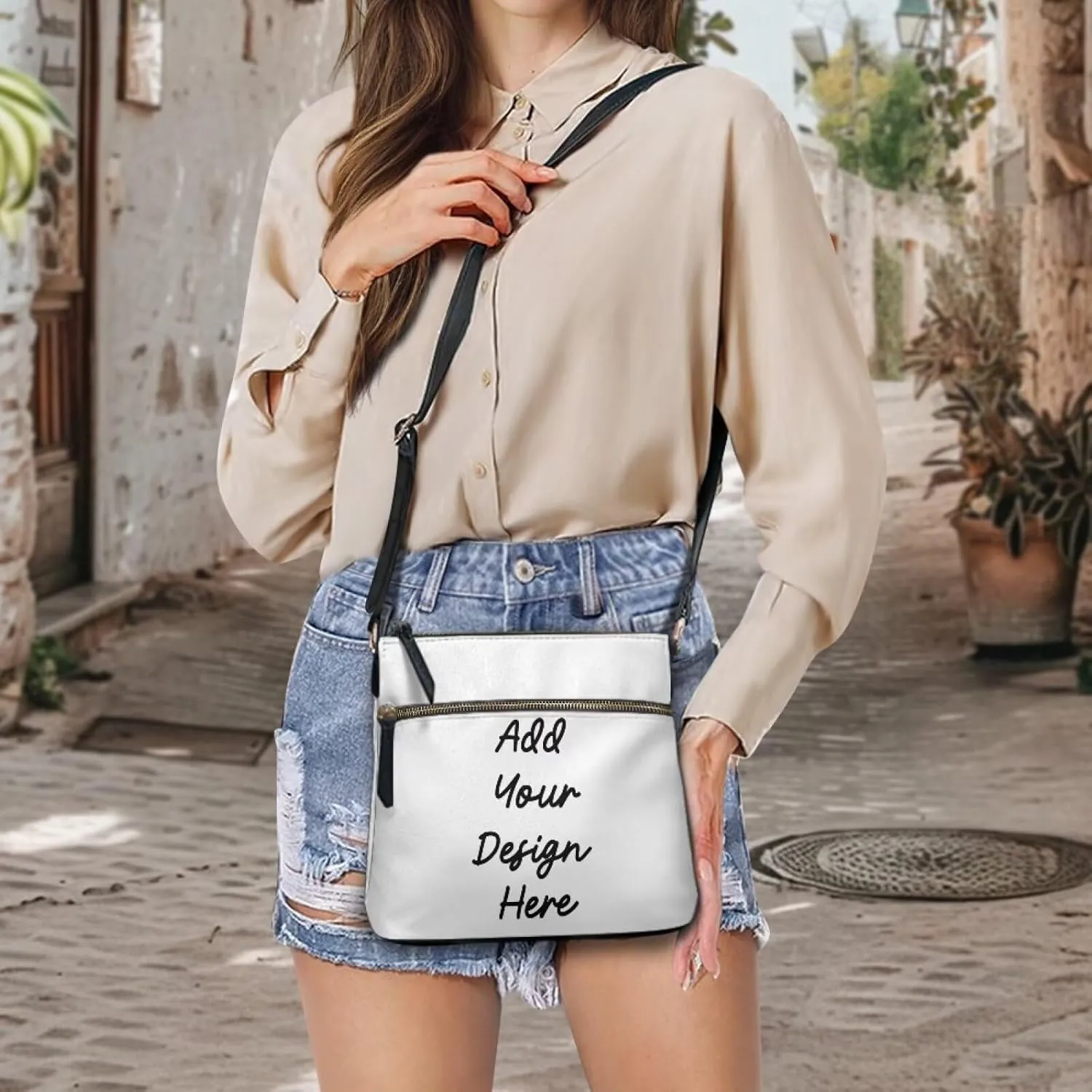 Leather Crossbody Bags for Women Travel Cell Phone Purse with Adjustable Strap Fashion Shoulder Handbag Wallet