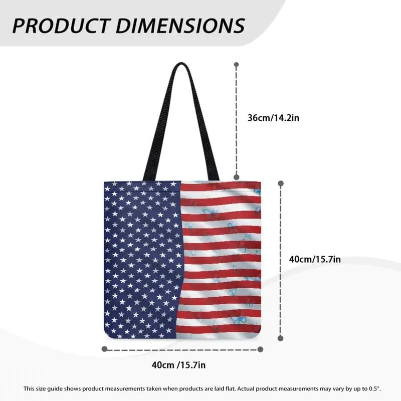 LGBT Rainbow Canvas Tote Bag Red Koi Carp Reusable Cloth Bags for Shopping Grocery Sugar Skull Casual Handbag Gift