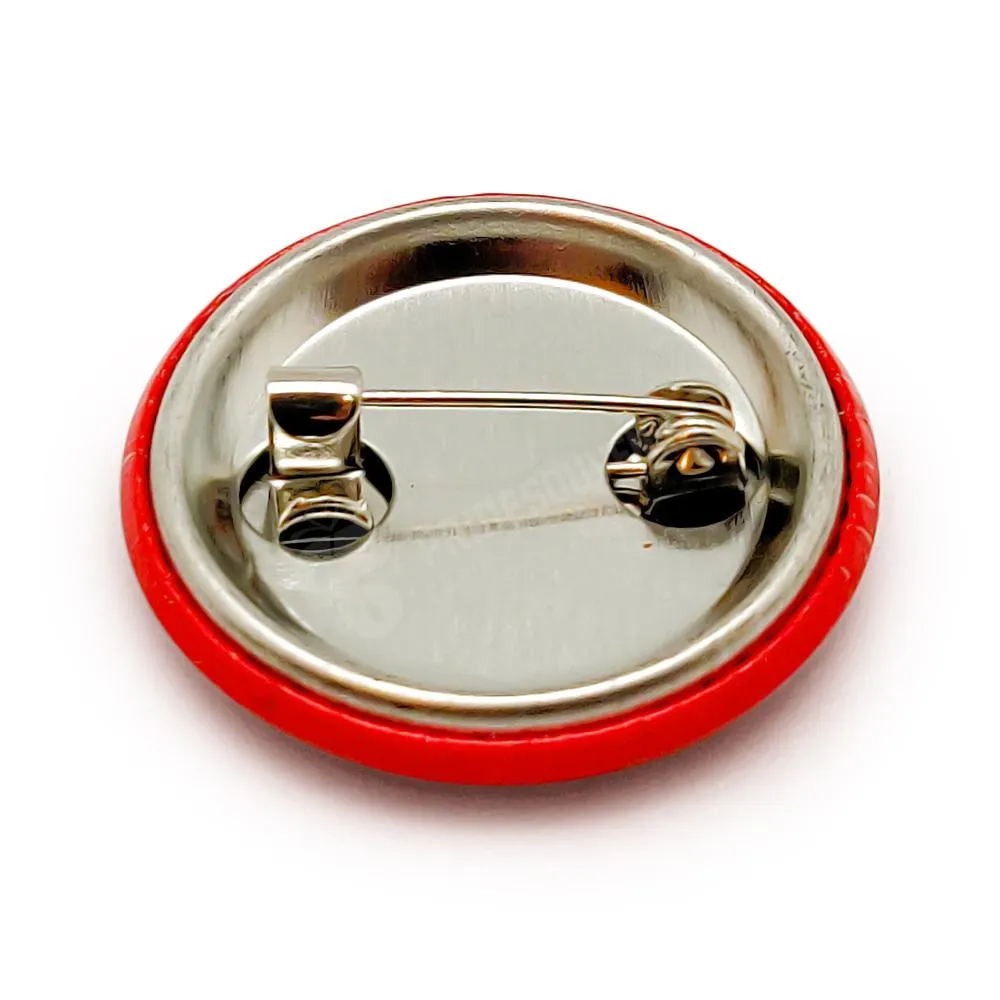 Liverpool Button Badge - I Love LP Red