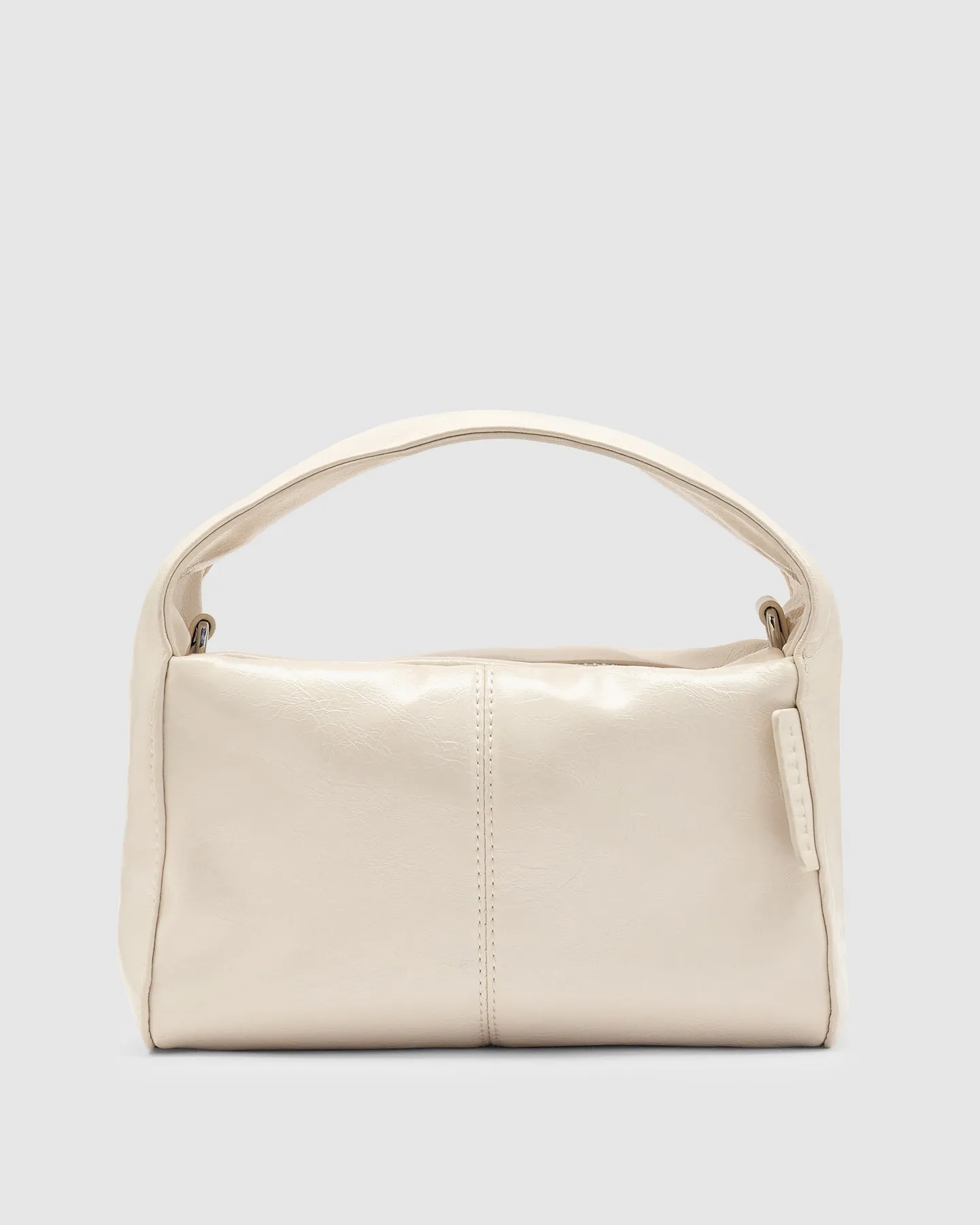 LUCA MINI | VANILLA GLOSSY CRINKLE