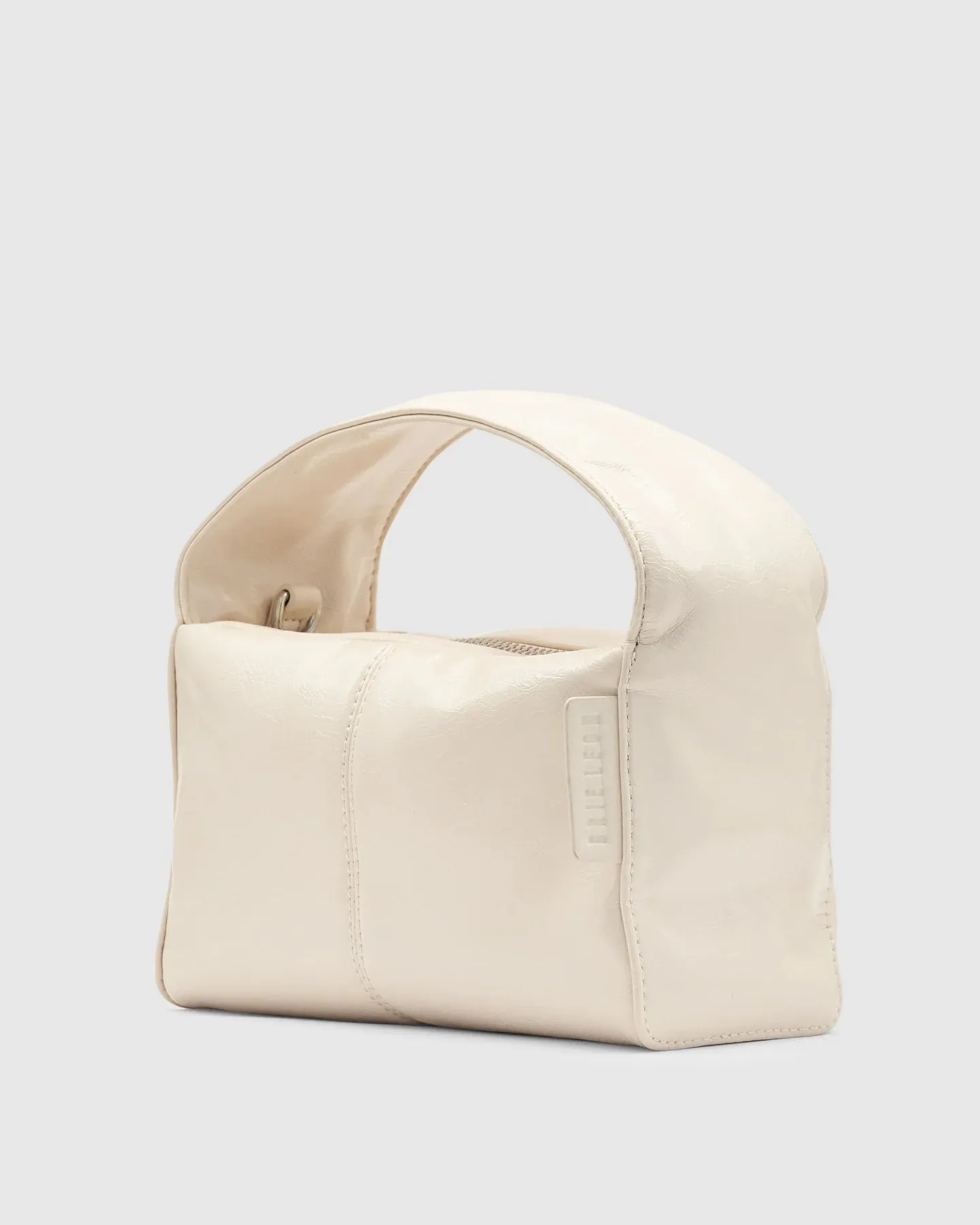 LUCA MINI | VANILLA GLOSSY CRINKLE