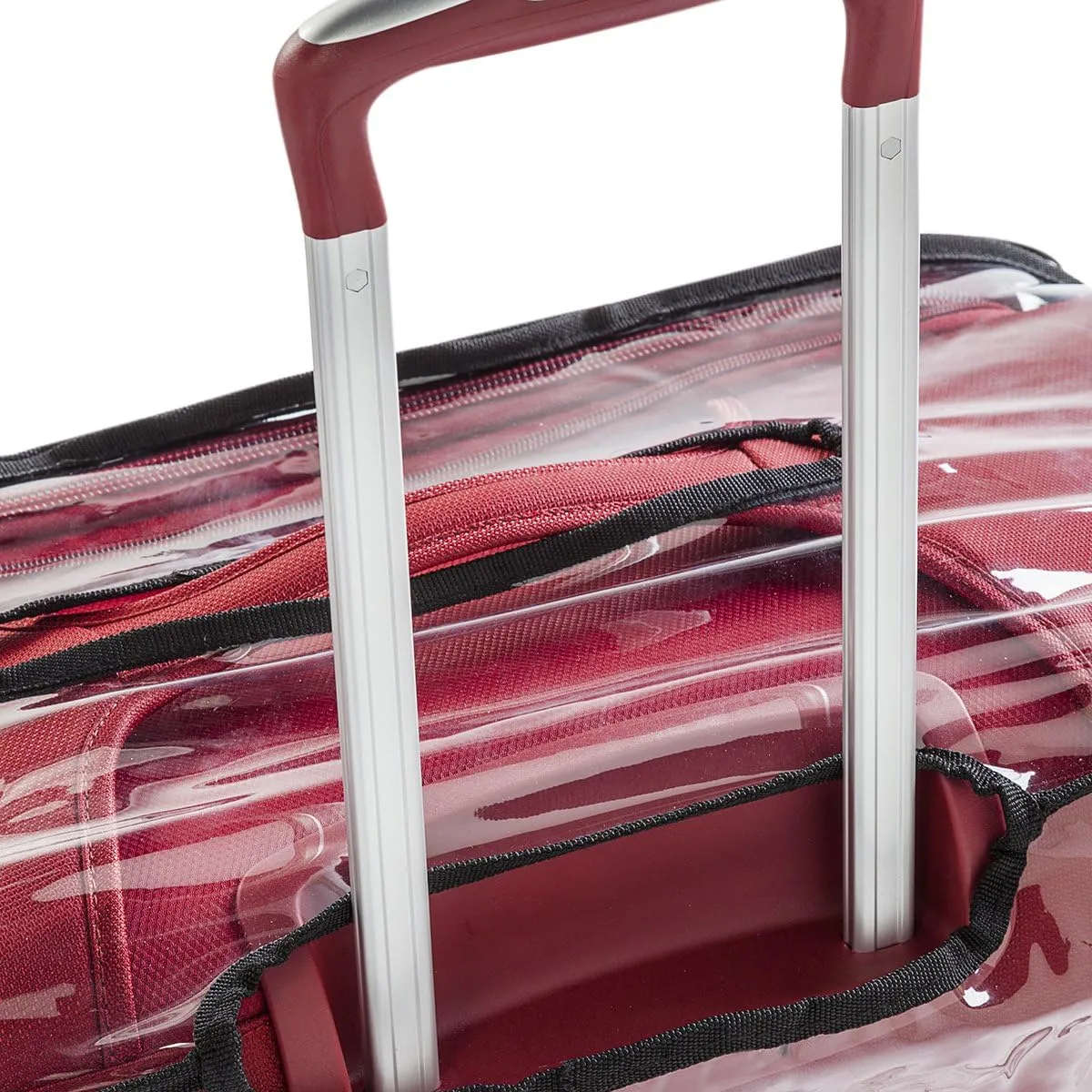 Luggage Protector Suitcase Clear PVC Waterproof TSA Aproveed Cover Fits Most (26"~27") Bags