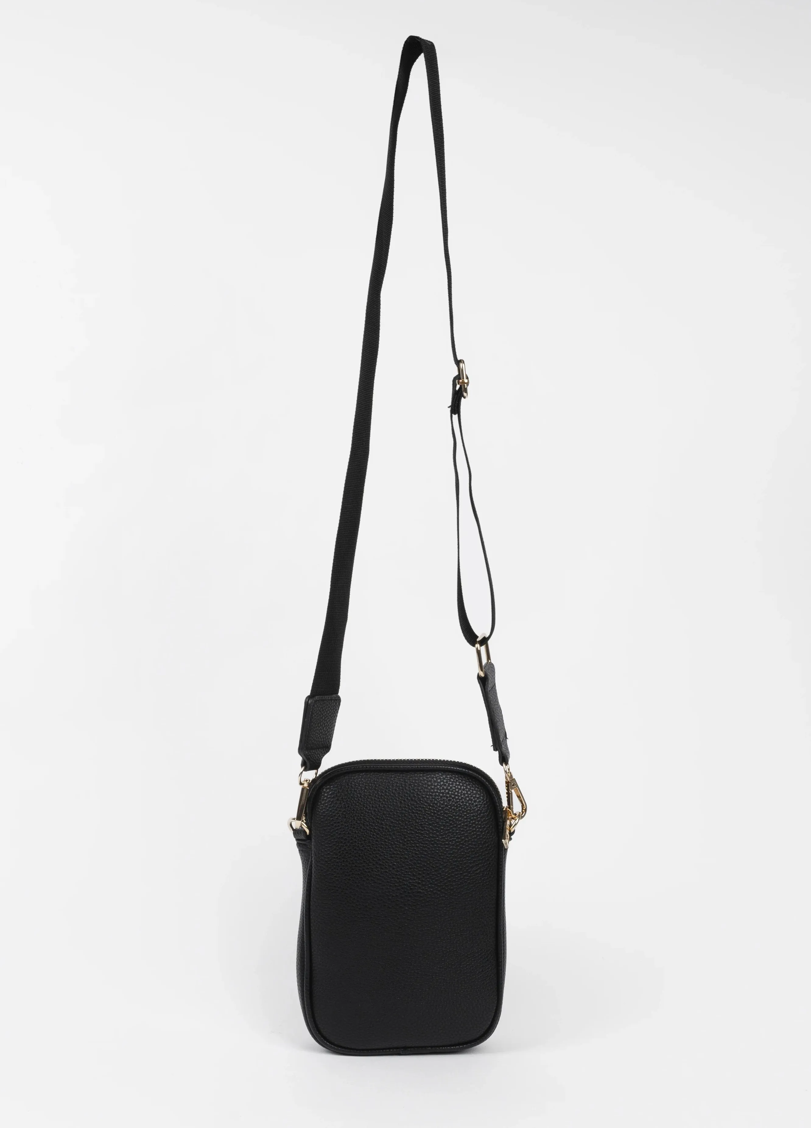 Malta Cross Body Mobile Bag - Black