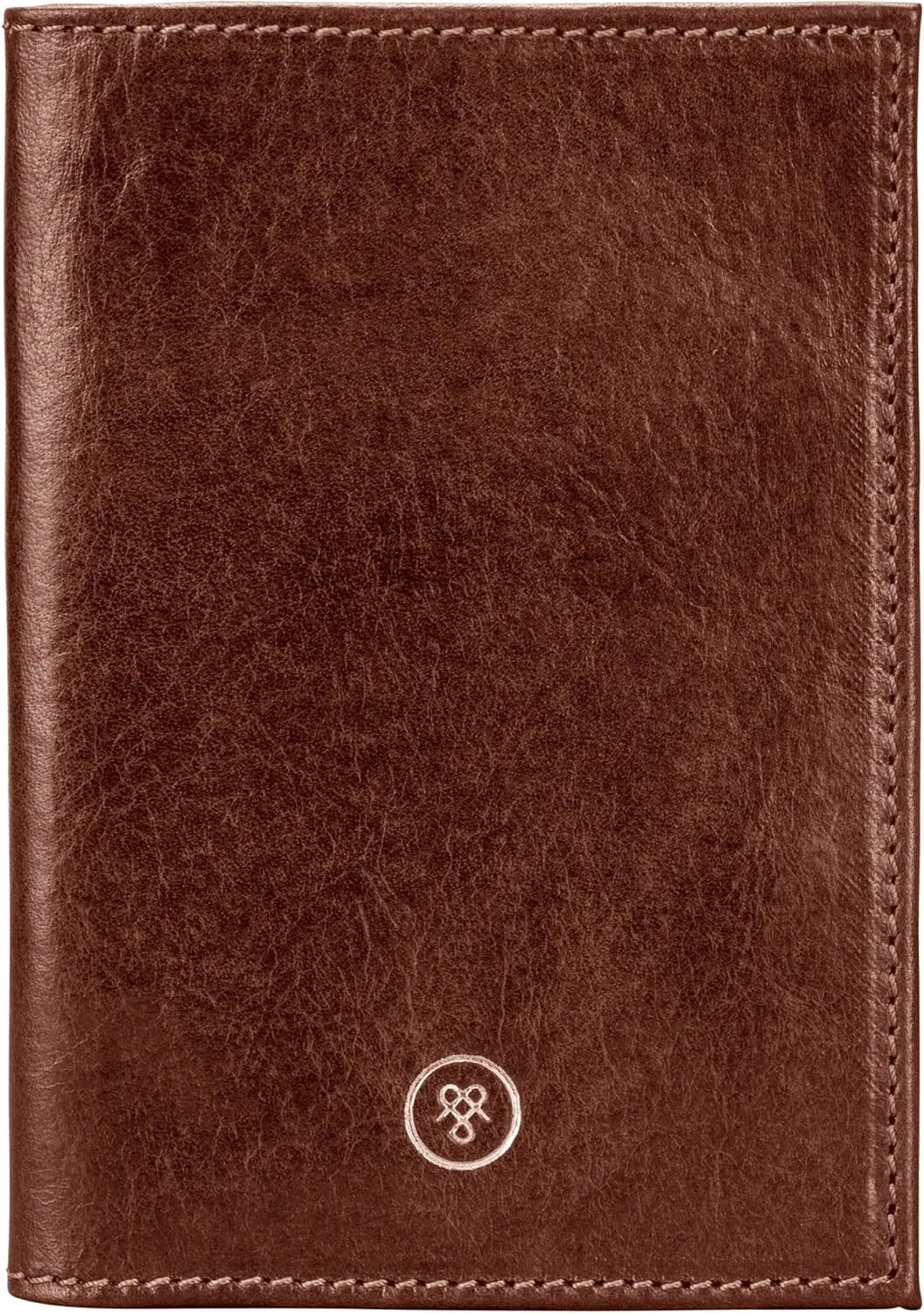 Maxwell Scott - Luxury Leather Passport Holder Cover for Luxury Travel - Handmade from Italian Full Grain Hides - The Prato