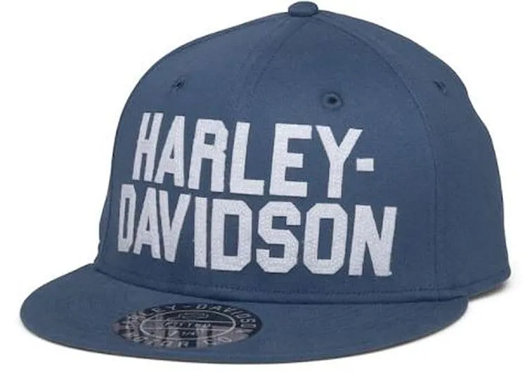 Men's Harley-Davidson block cap BLUE