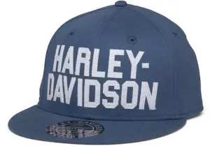 Men's Harley-Davidson block cap BLUE