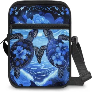 Mini Messenger Bag Small Crossbody Bags for Women Men Sling Bag Satchel Bag with Adjustable Strap and Pockets